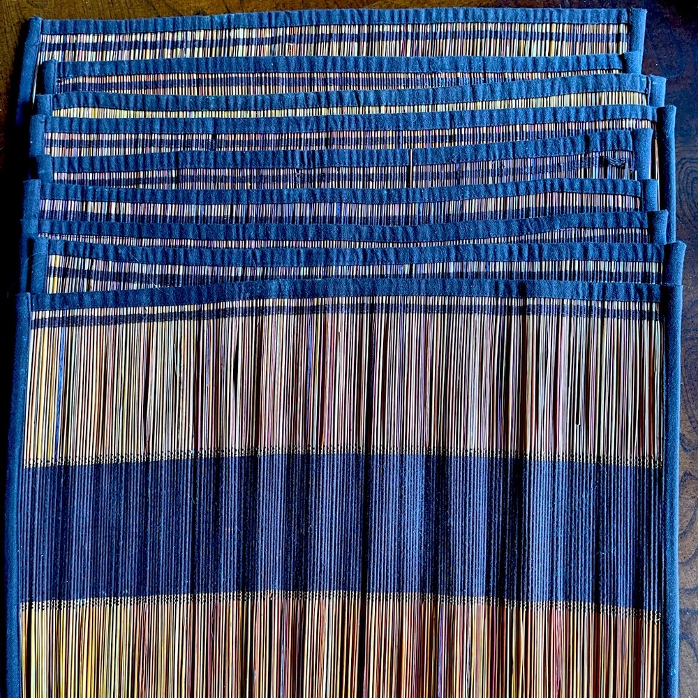 Placemats, brown, 8